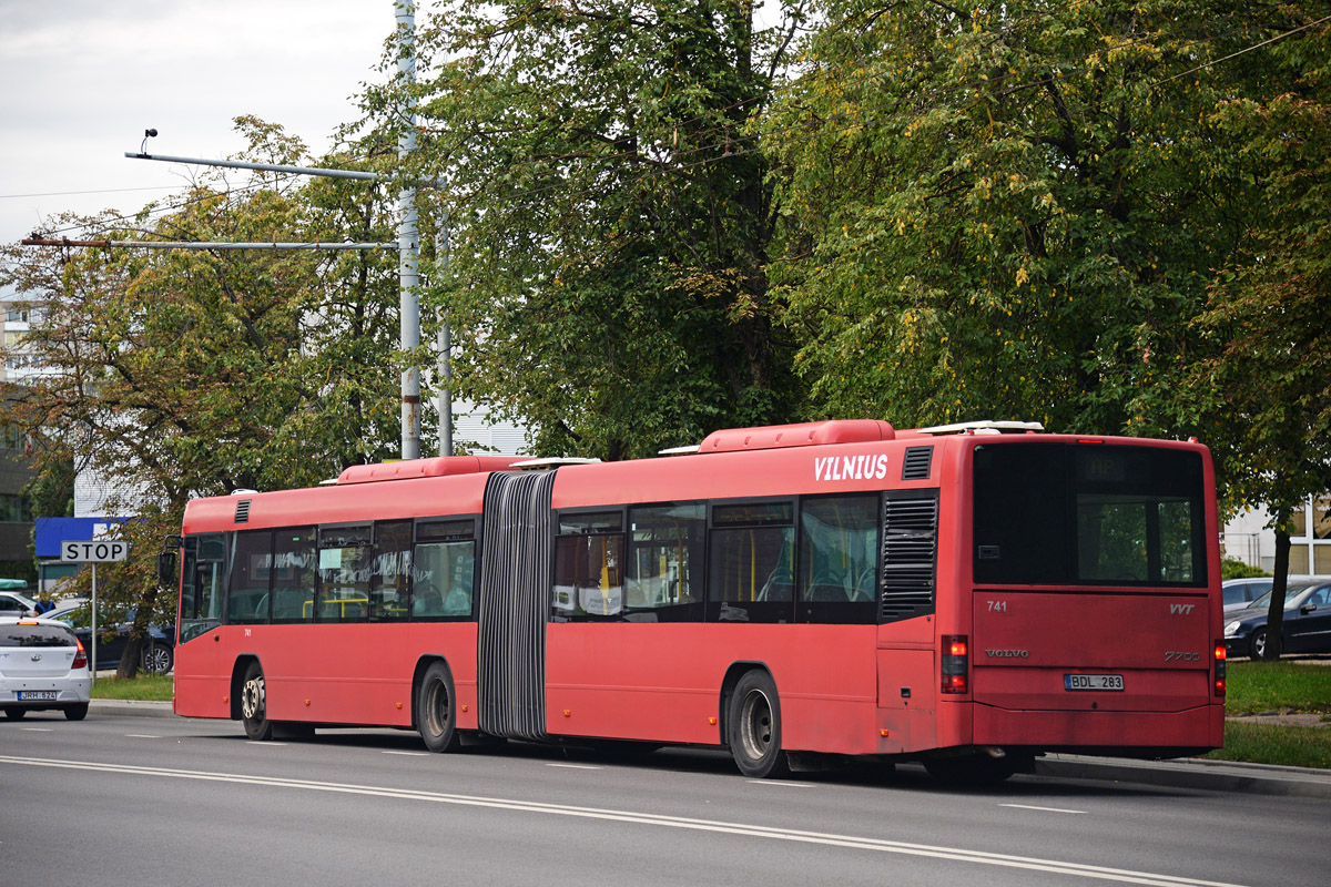 Литва, Volvo 7700A № 741