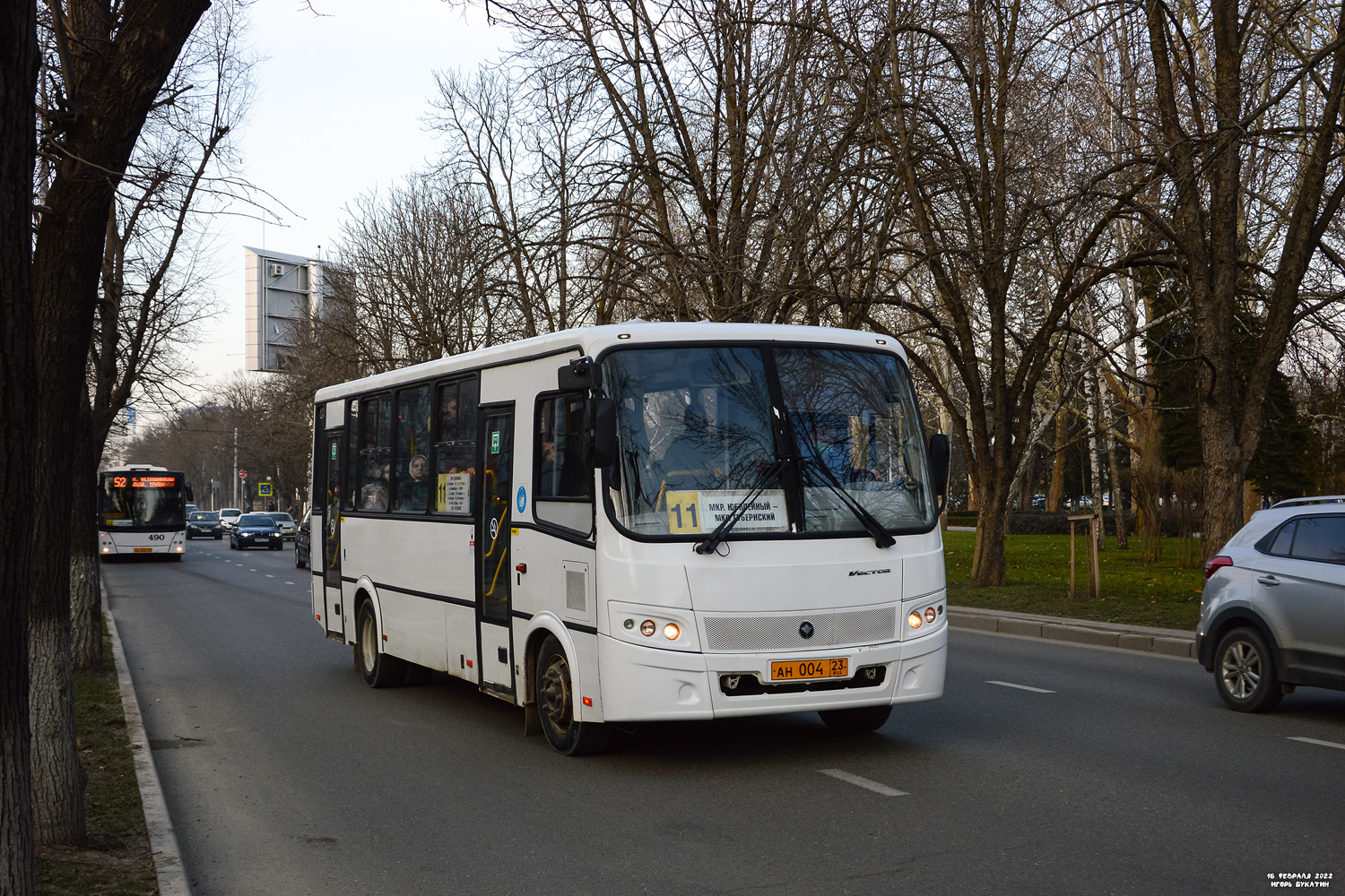 Краснодарский край, ПАЗ-320412-04 "Вектор" № АН 004 23