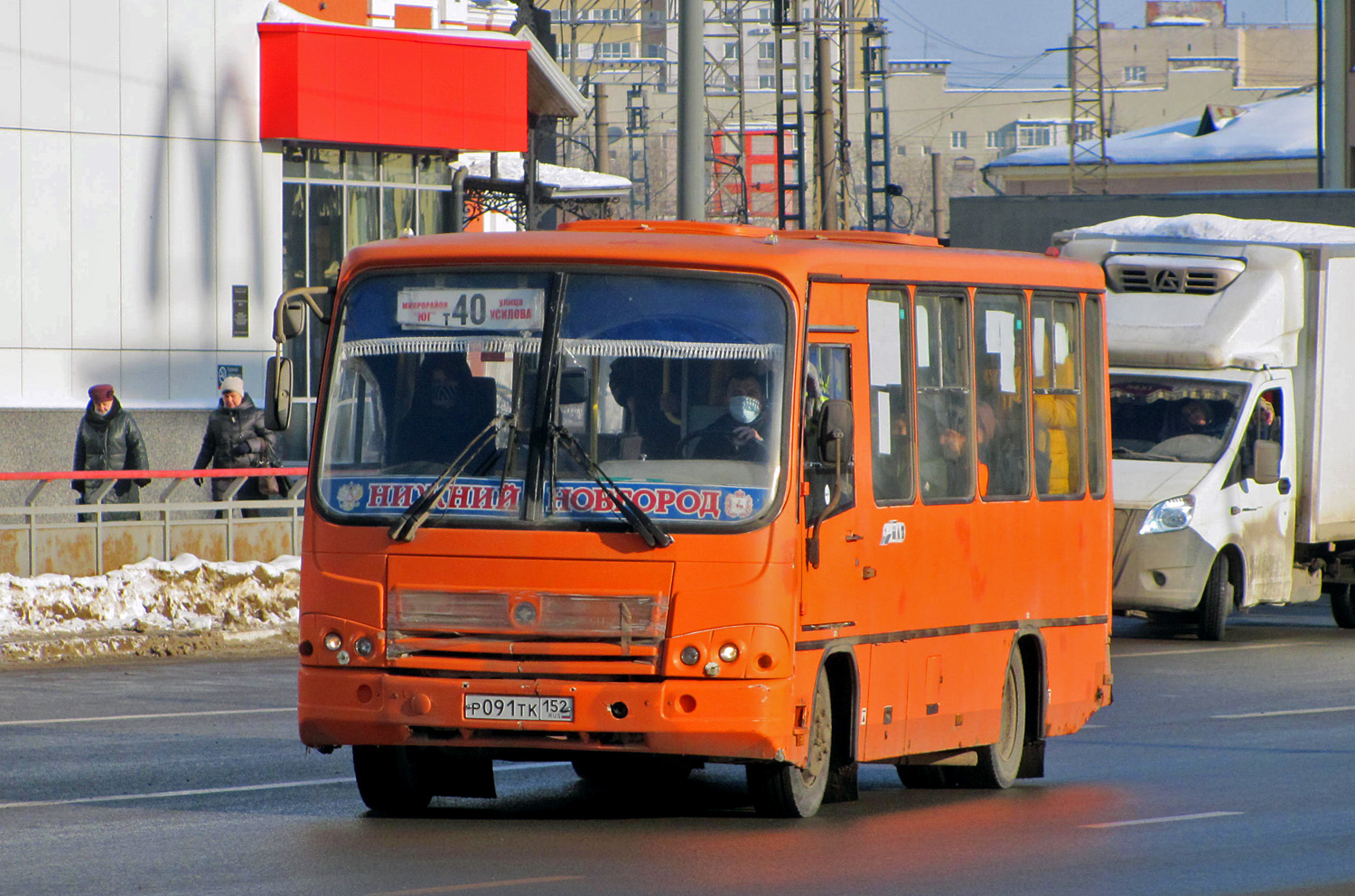 Нижегородская область, ПАЗ-320302-08 № Р 091 ТК 152