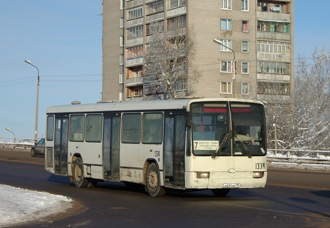 Вологодская область, Mercedes-Benz O345 № 1334