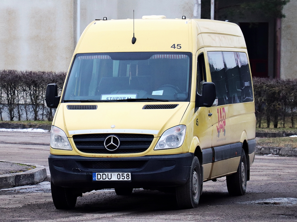 Литва, Mercedes-Benz Sprinter W906 311CDI № 45