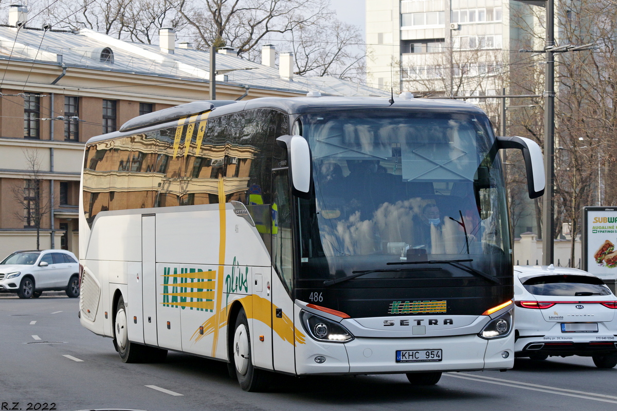 Литва, Setra S516HD/2 № 486