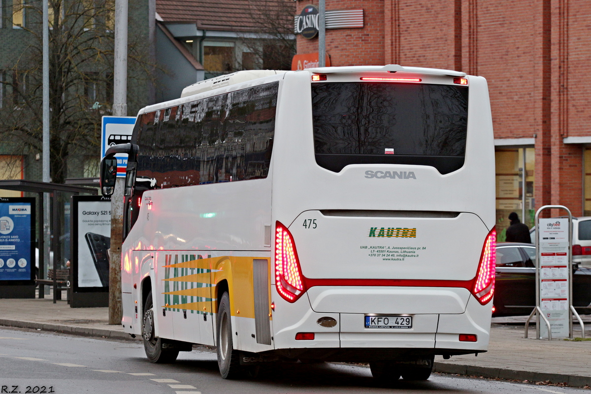 Litauen, Scania Touring HD Nr. 475