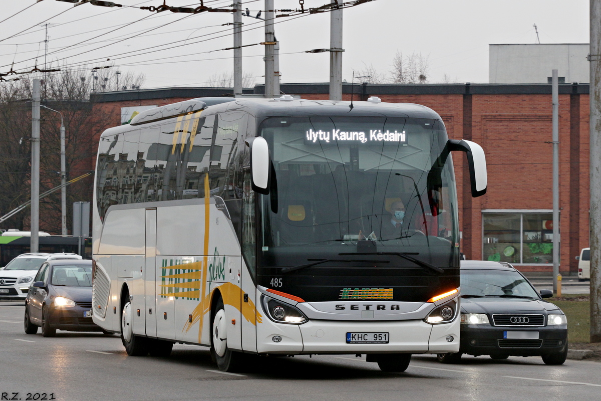 Литва, Setra S516HD/2 № 485