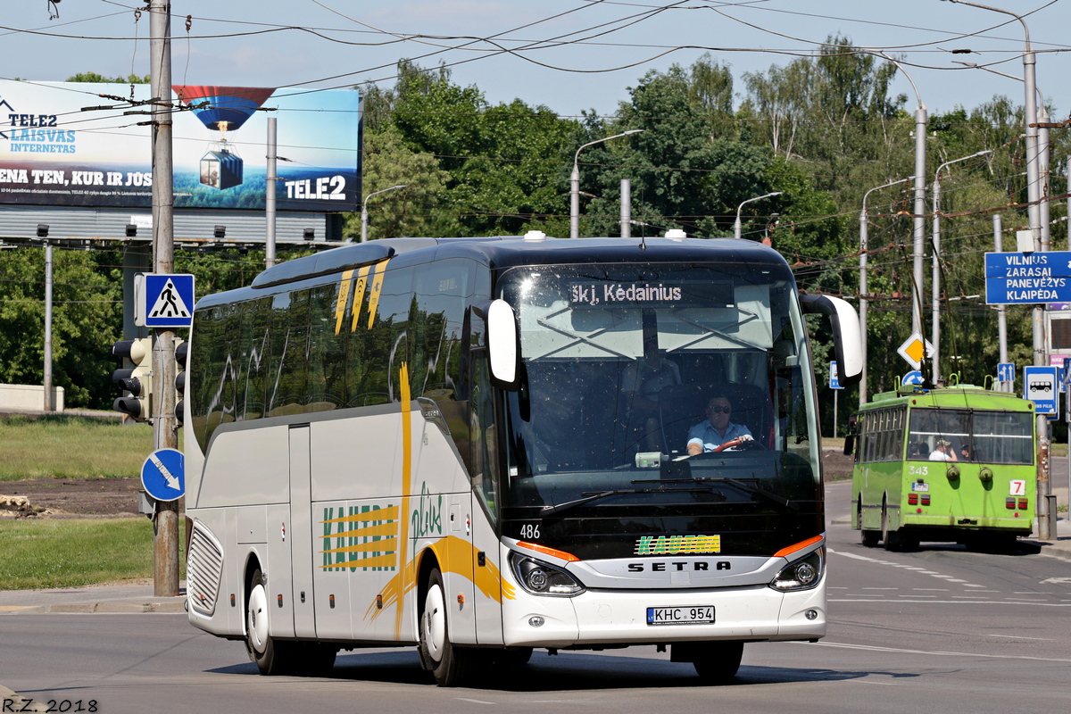 Литва, Setra S516HD/2 № 486