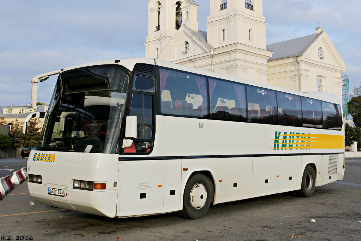 Литва, Neoplan N316SHD Transliner № 151