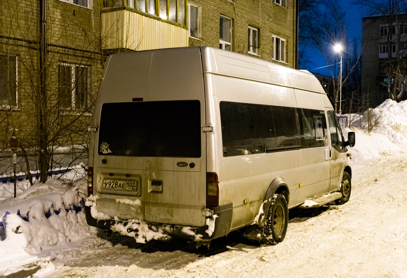 Башкортостан, Имя-М-3006 (Z9S) (Ford Transit) № У 928 АЕ 102