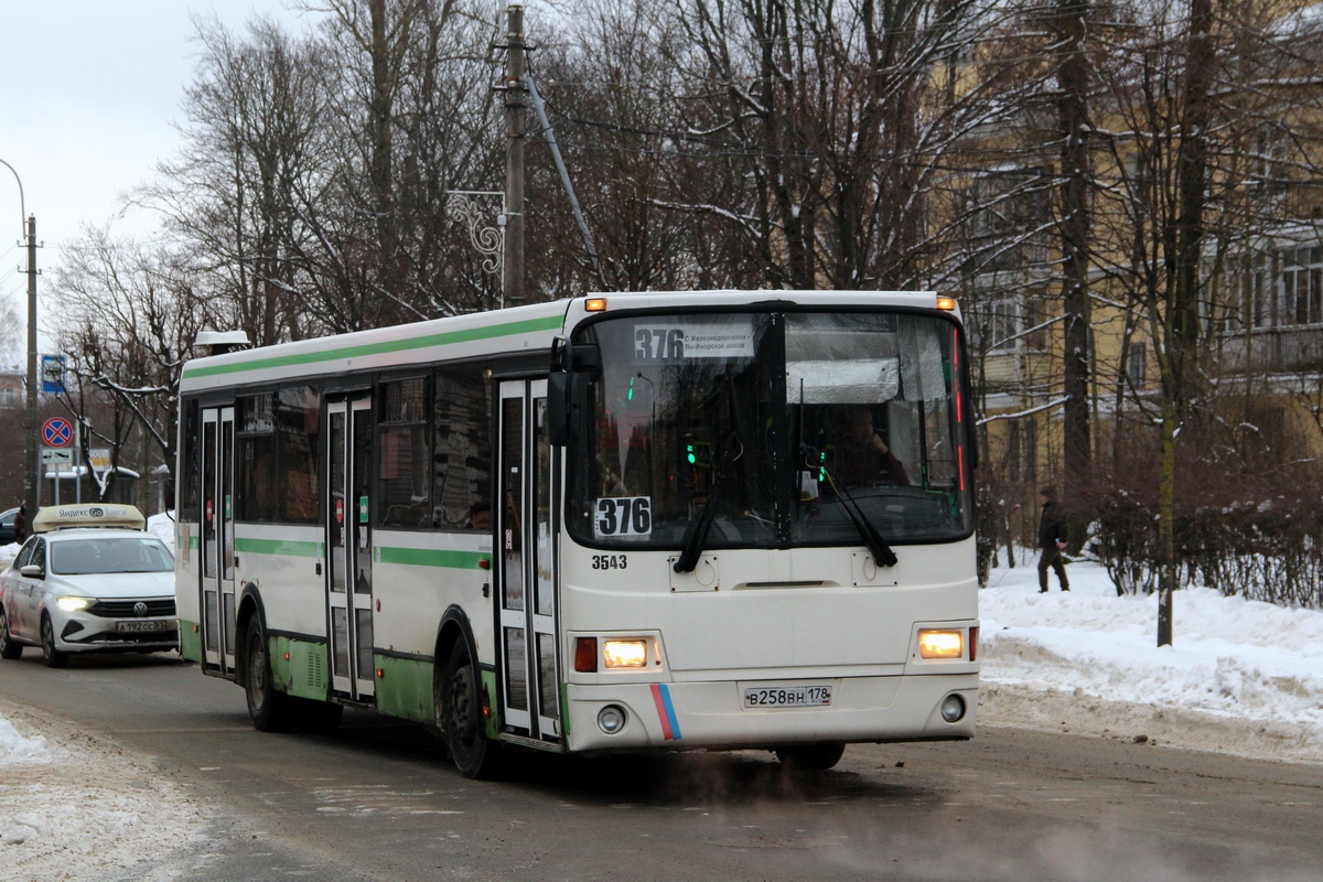 Санкт-Петербург, ЛиАЗ-5293.53 № 3543