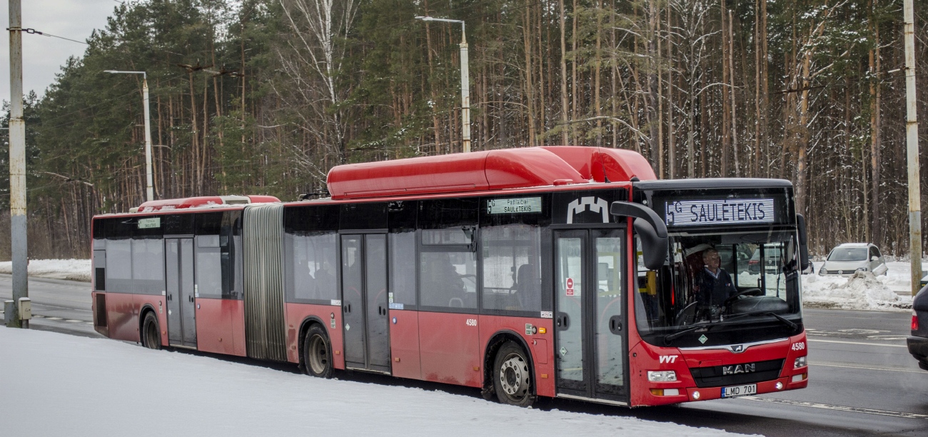 Lietuva, MAN A23 Lion's City G NG313 CNG № 4580 Lietuva, MAN A23 Lion's City G NG313 CNG № 4580
