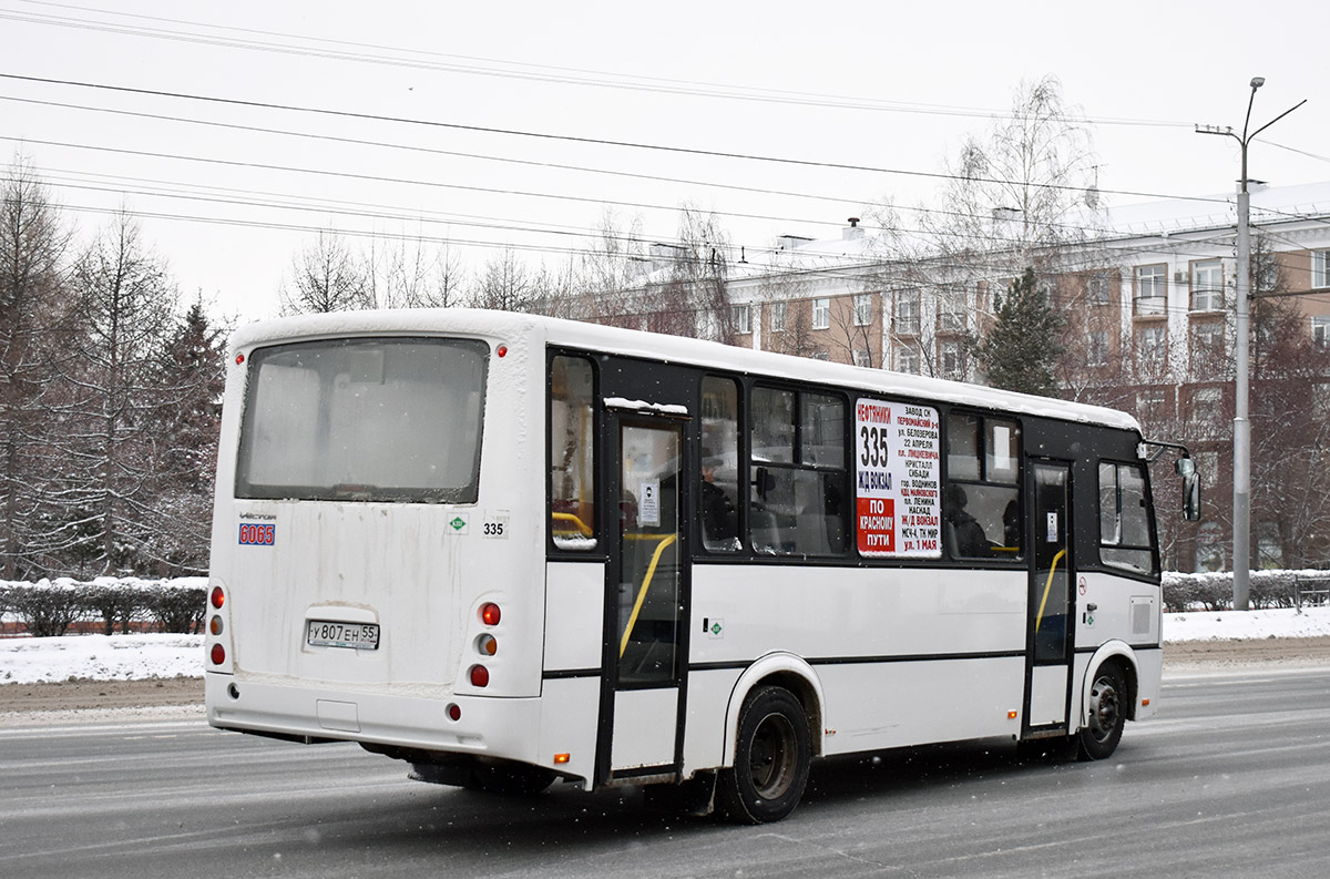 Омская область, ПАЗ-320412-14 "Вектор" № У 807 ЕН 55