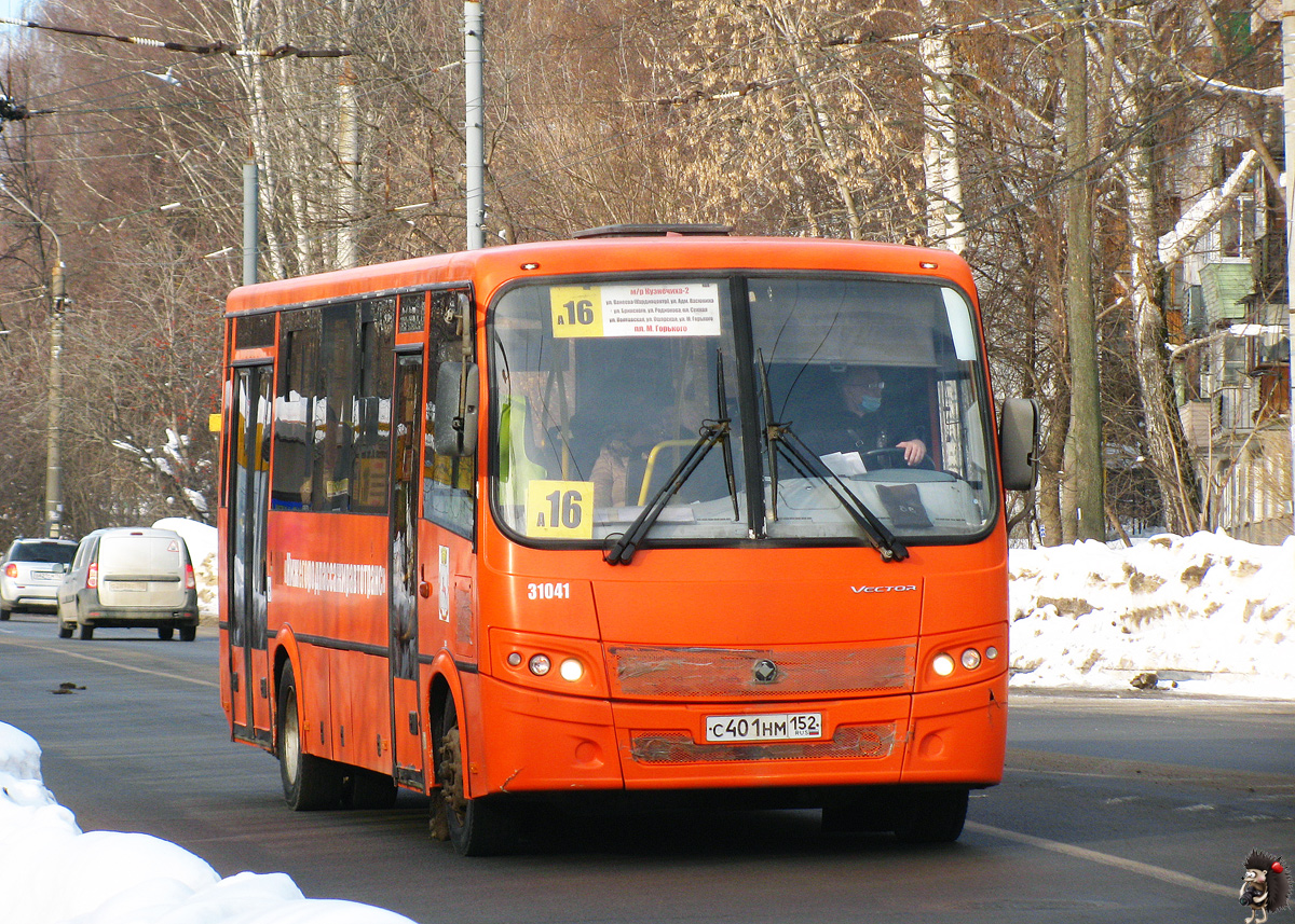 Нижегородская область, ПАЗ-320414-04 "Вектор" № 31041