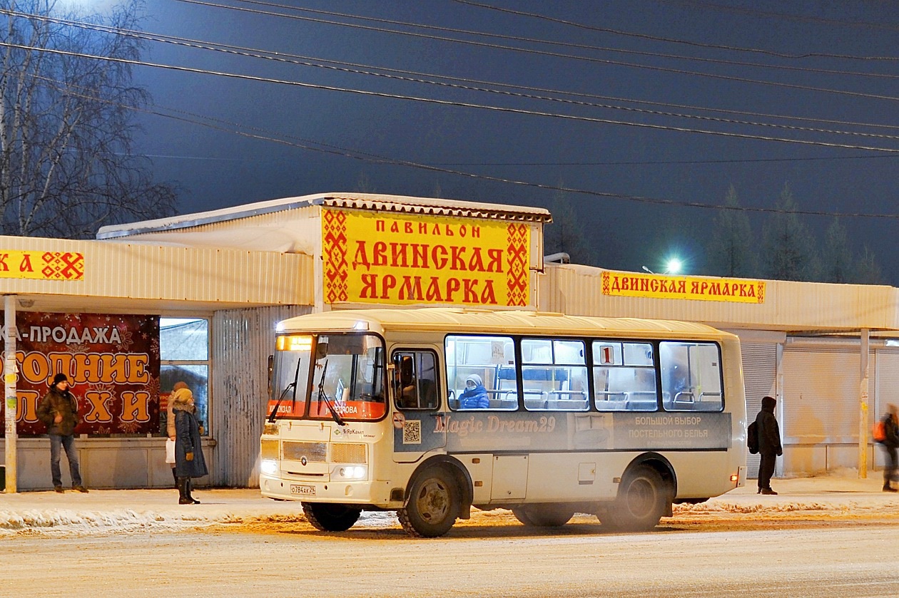 Архангельская область, ПАЗ-320540-22 № О 784 АК 29