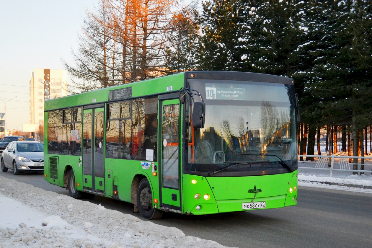 Архангельская область, МАЗ-206.067 № М 668 СУ 29