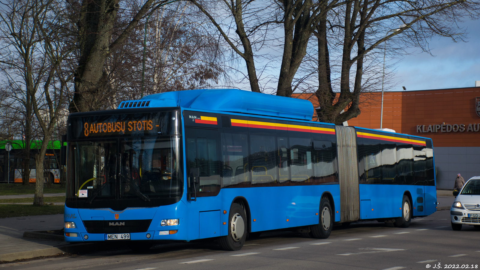 Литва, MAN A23 Lion's City G NG313 CNG № 99