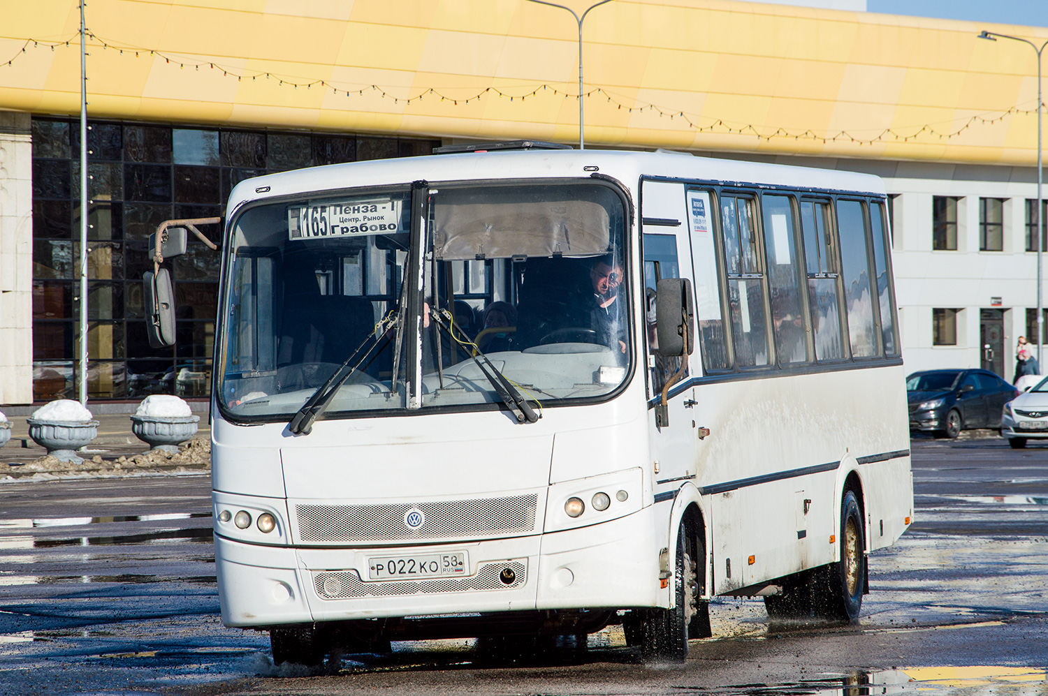 Пензенская область, ПАЗ-320412-04 "Вектор" № Р 022 КО 58