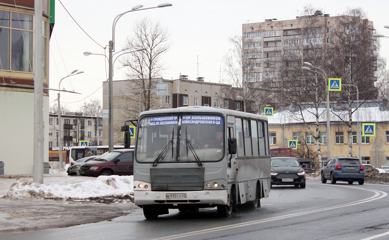 Санкт-Петербург, ПАЗ-320402-05 № В 930 СХ 47