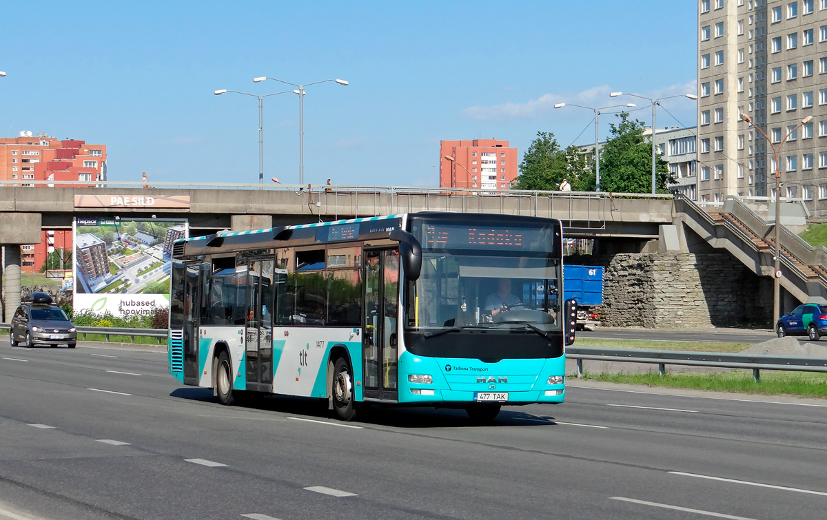 Эстония, MAN A78 Lion's City LE EL293 № 1477