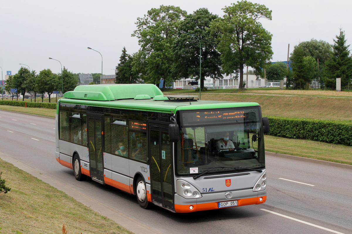 Литва, Irisbus Citelis 12M CNG № 51