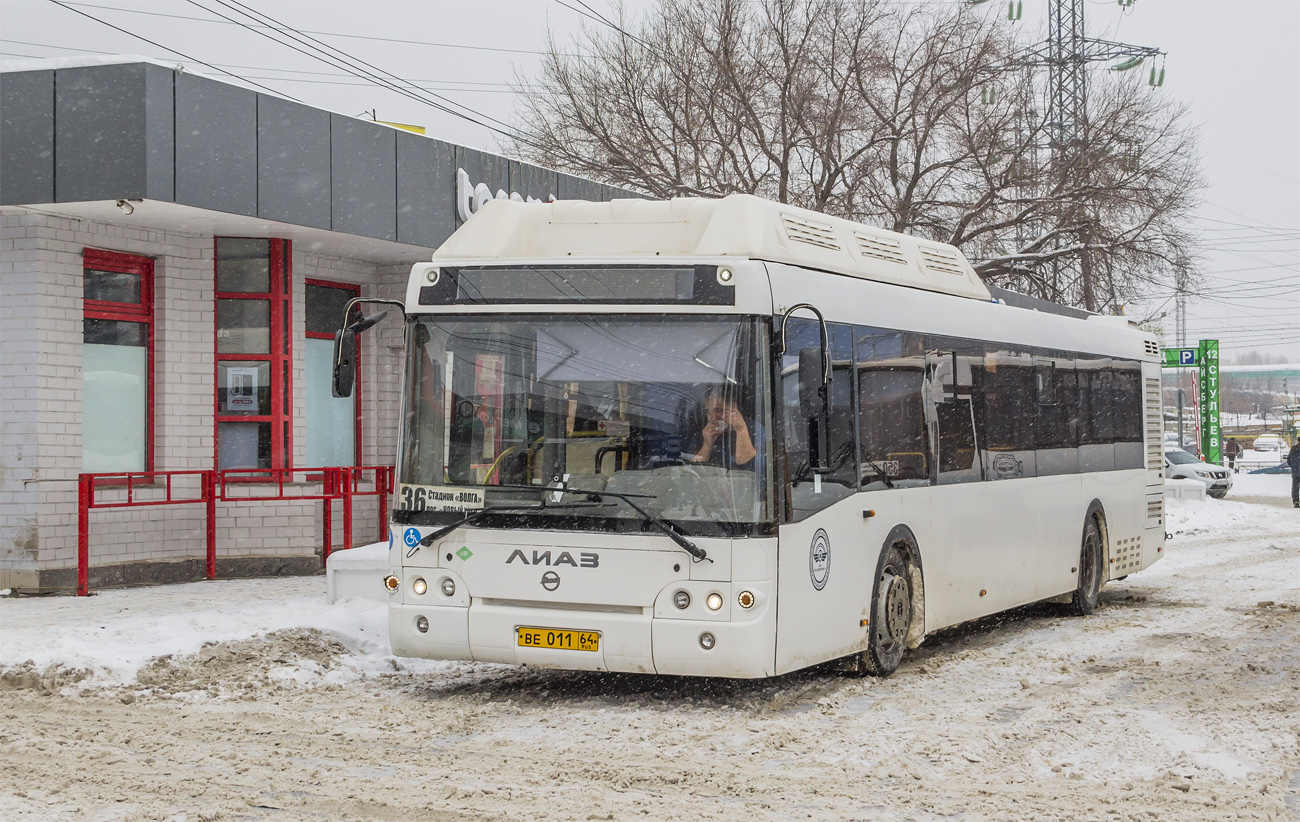 Саратовская область, ЛиАЗ-5292.67 (CNG) № ВЕ 011 64