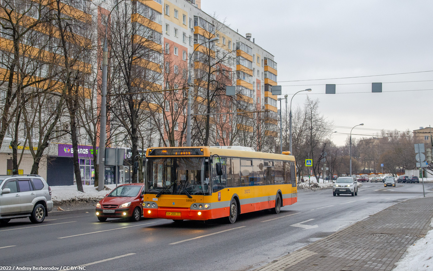 Москва, ЛиАЗ-5292.22 (2-2-2) № 150272