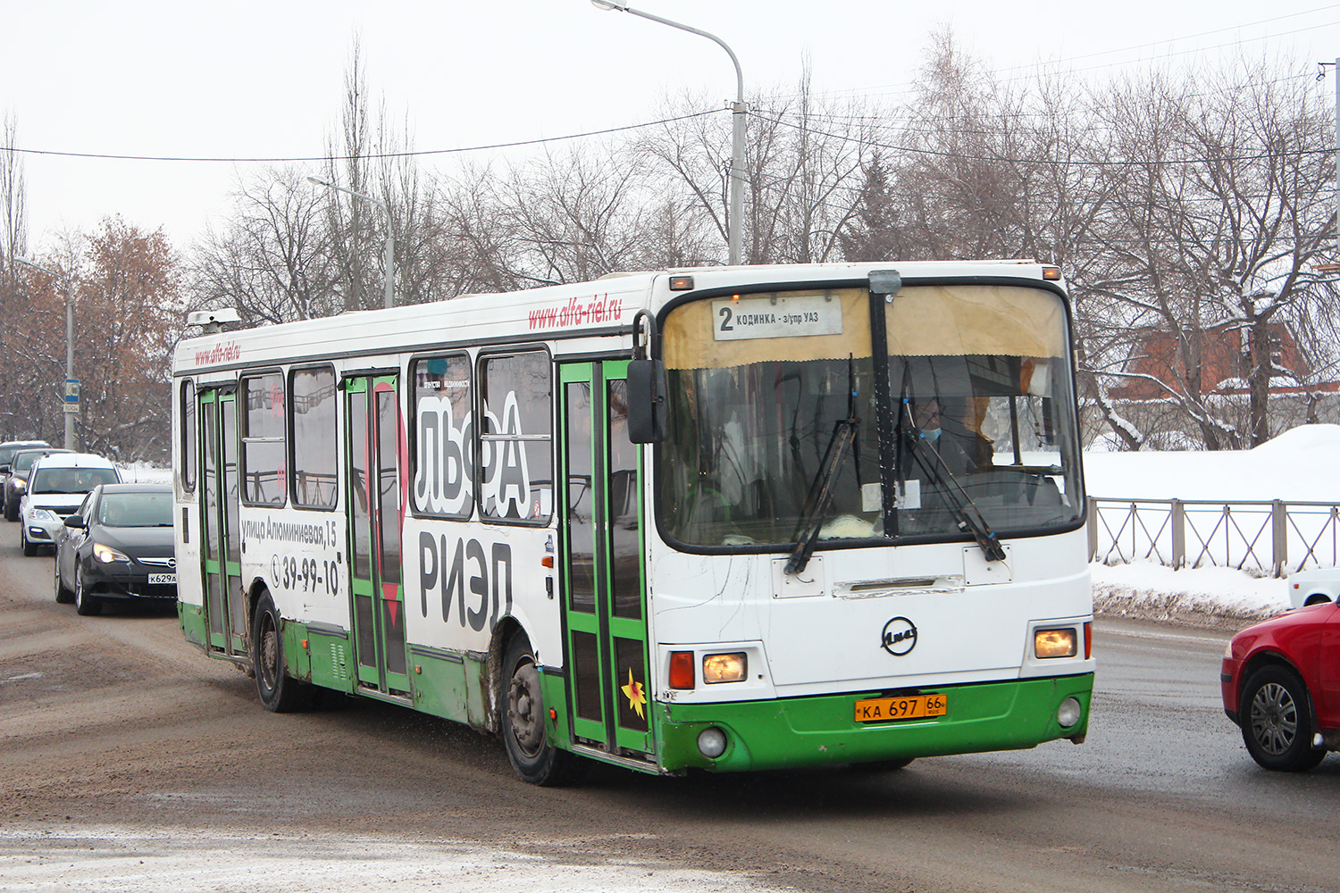 Свердловская область, ЛиАЗ-5256.45 № КА 697 66