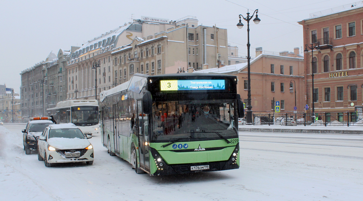 Санкт-Петербург, МАЗ-303.266 № 8299