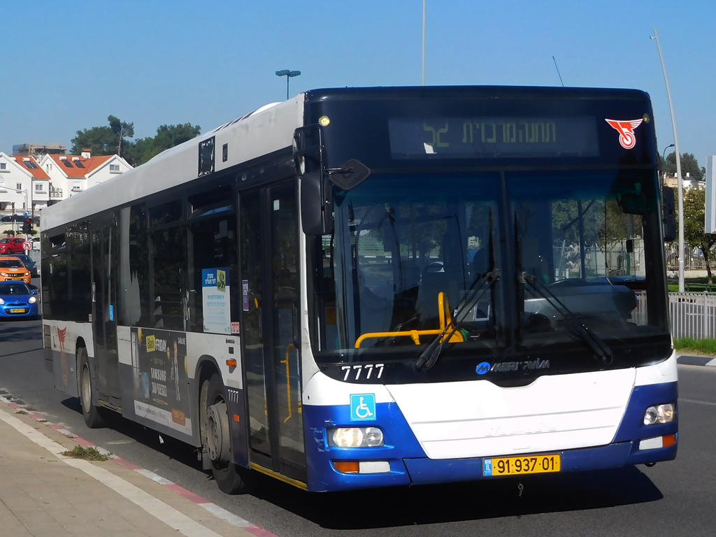 Израиль, Merkavim 3340 № 7777