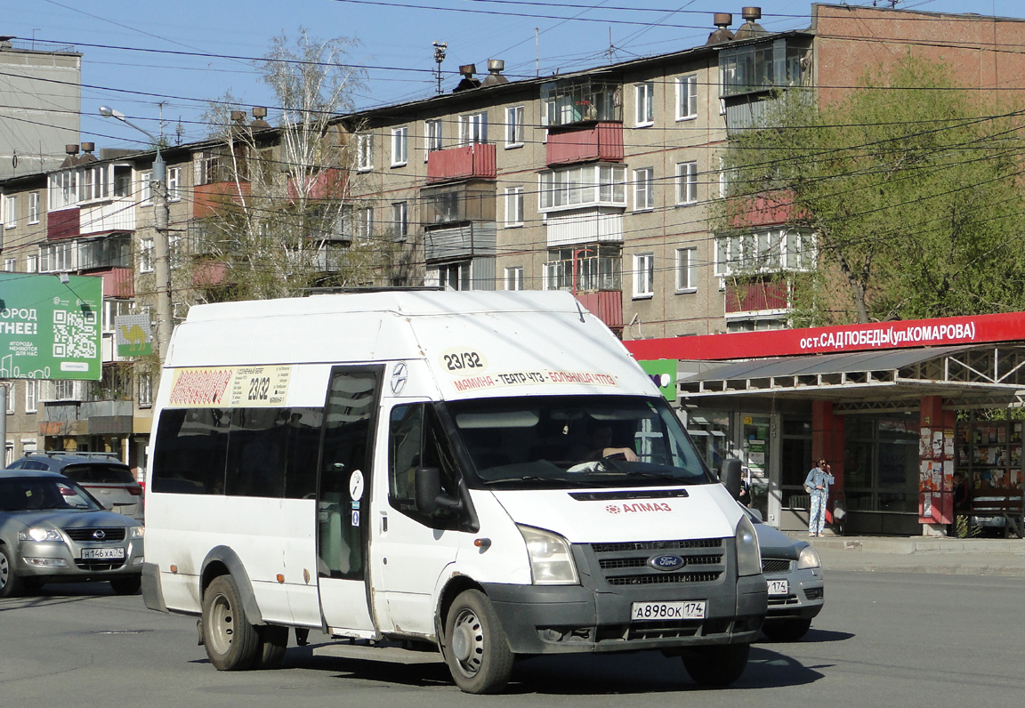 Челябинская область, Нижегородец-222709  (Ford Transit) № А 898 ОК 174