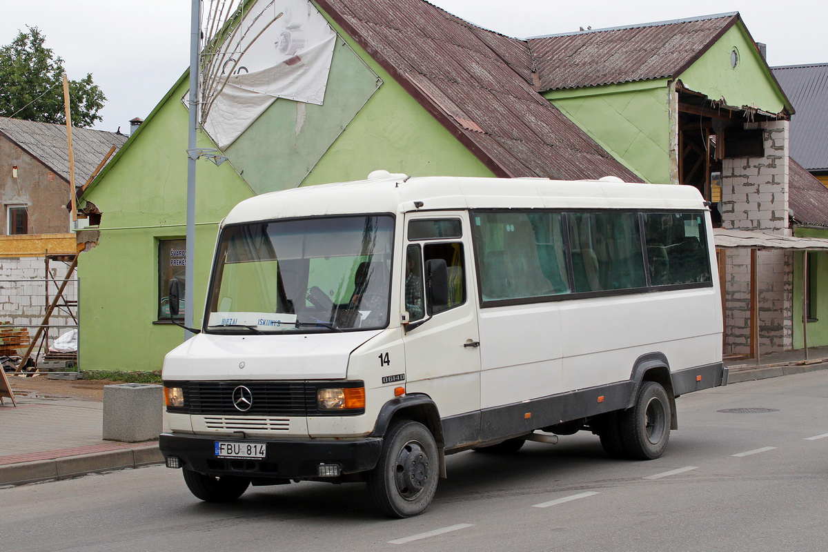 Литва, Mercedes-Benz T2 614D № 14