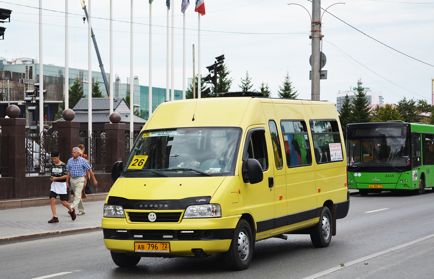 Тюменская область, FIAT Ducato 244 CSMMC-RLL, -RTL № АВ 796 72