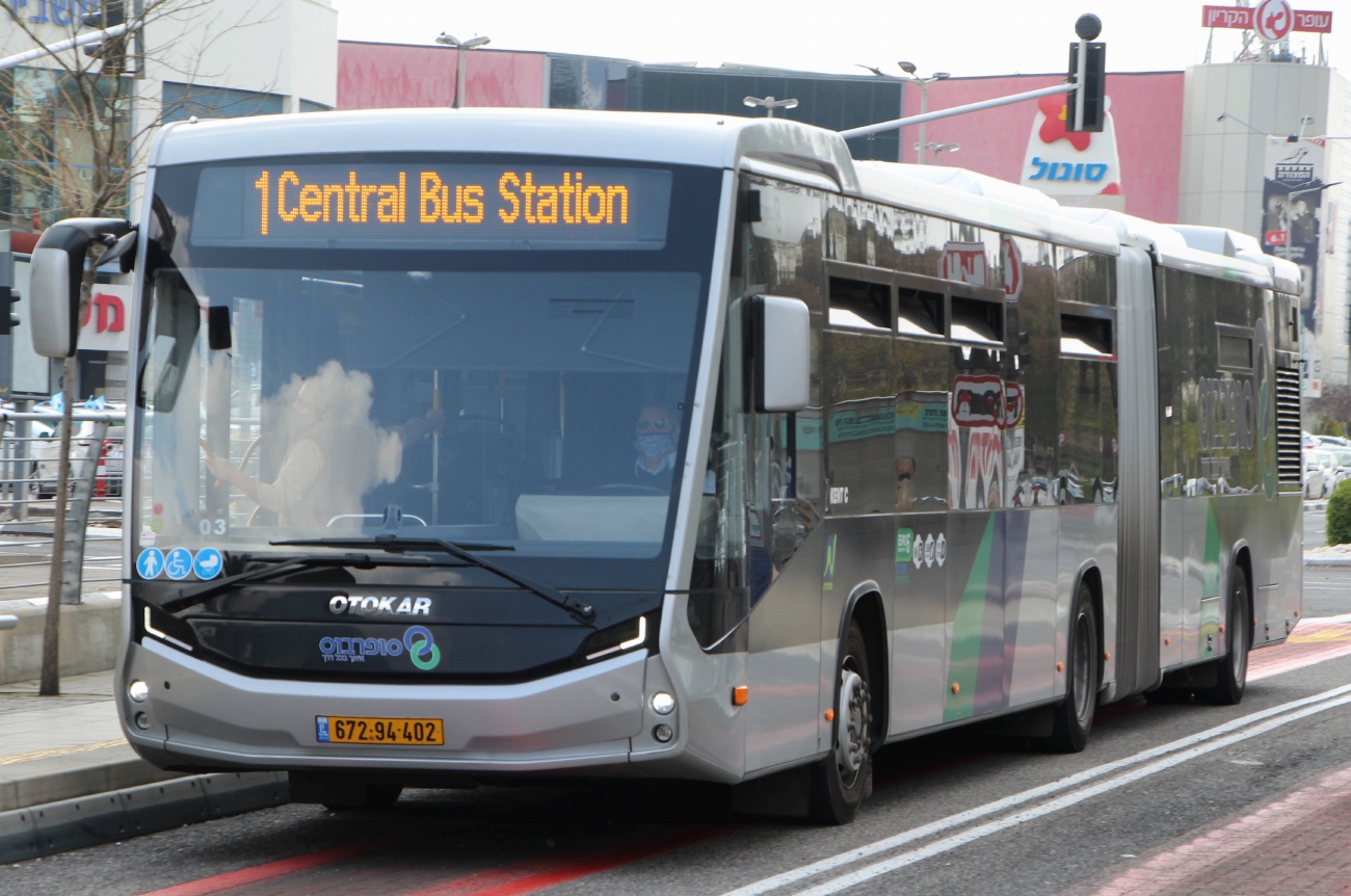 Израиль, Otokar Kent C 18 BRT № 672-94-402
