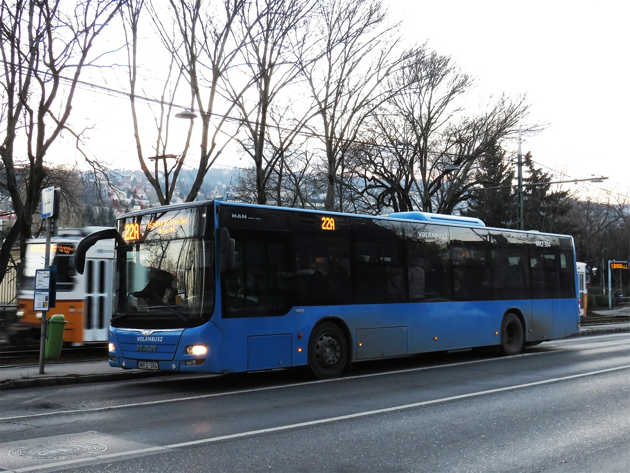 Венгрия, MAN A21 Lion's City NL283 № MRZ-384