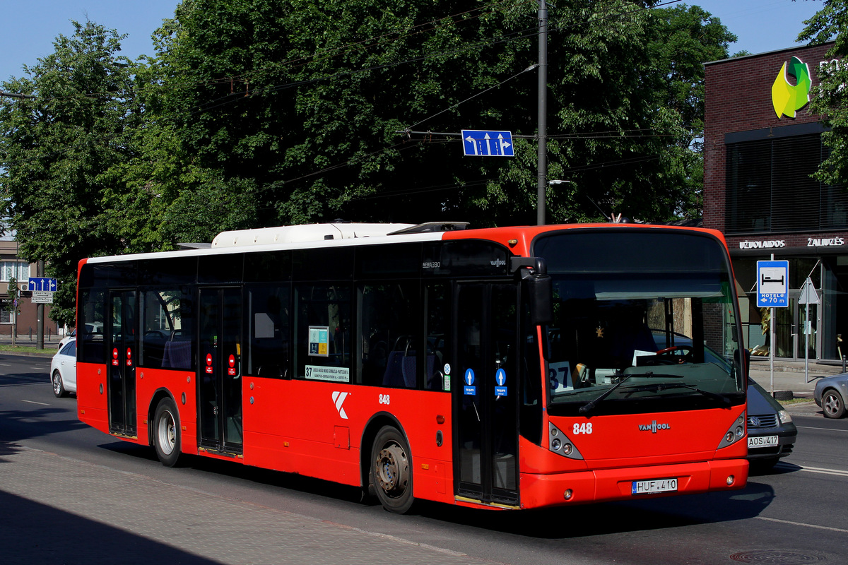 Литва, Van Hool New A330 № 848