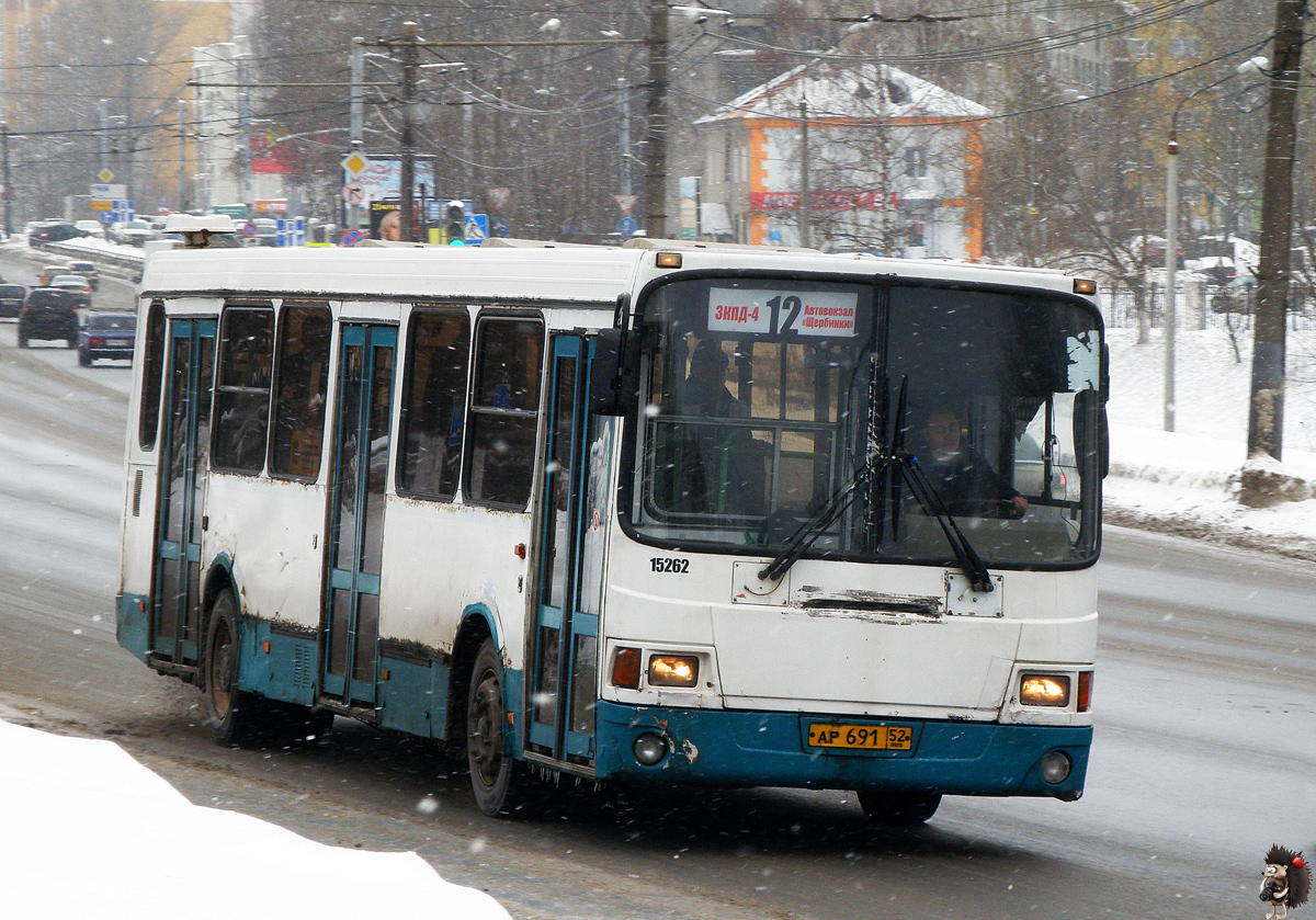 Нижегородская область, ЛиАЗ-5256.26 № 15262