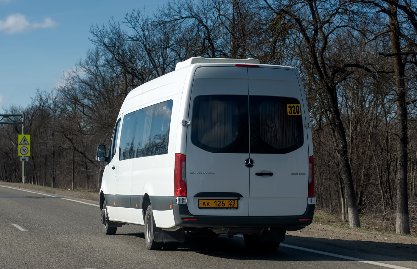 Краснодарский край, Луидор-223602 (MB Sprinter) № АК 126 23