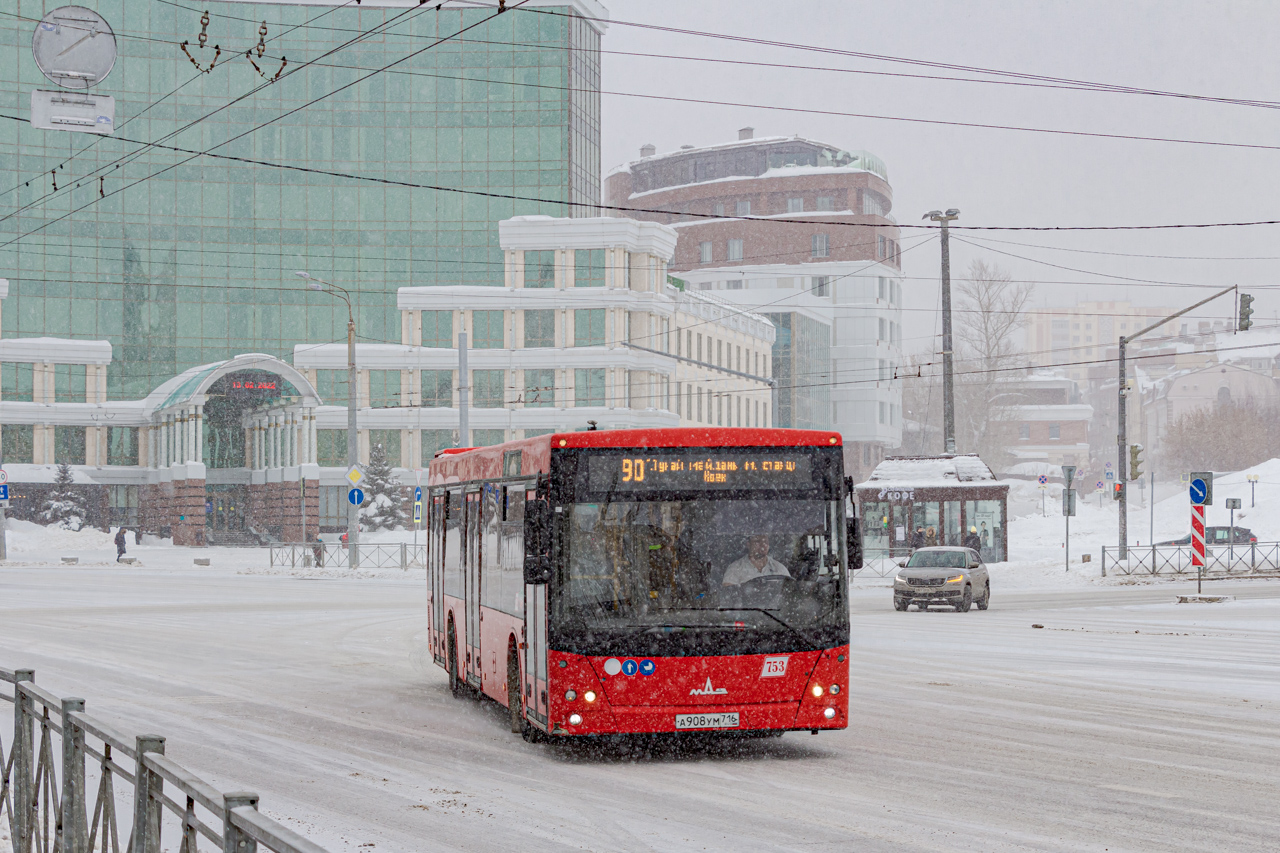 Татарстан, МАЗ-203.069 № 753