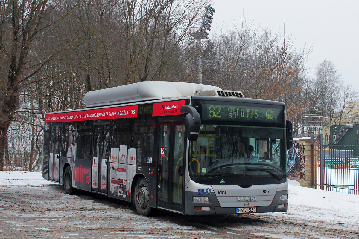 Литва, MAN A21 Lion's City NL273 CNG № 937