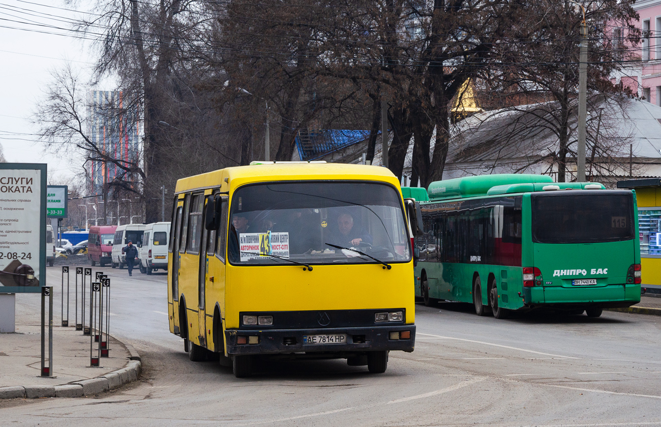 Днепропетровская область, Богдан А091 № AE 7814 HP