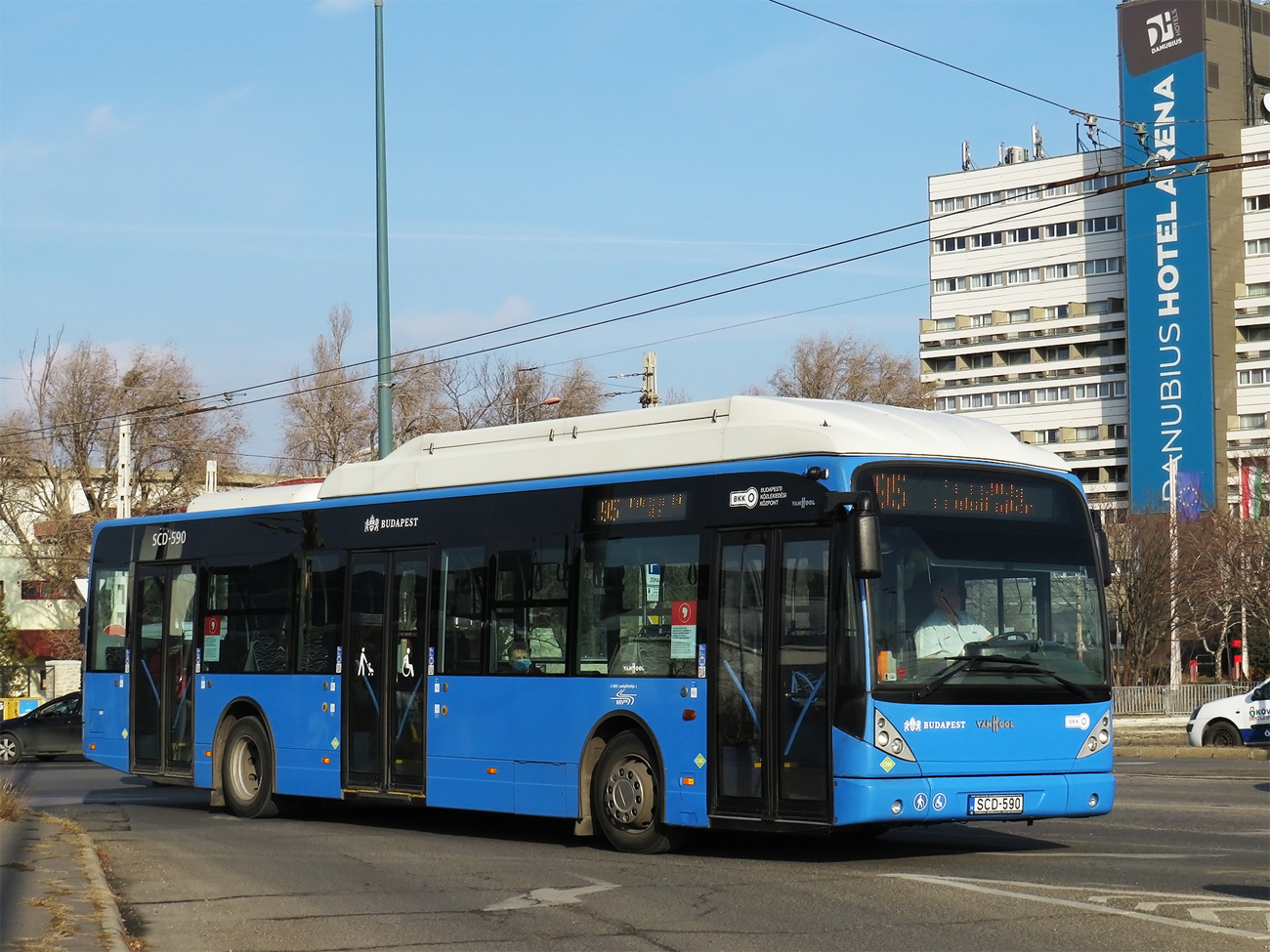 Венгрия, Van Hool New A330 CNG № SCD-590