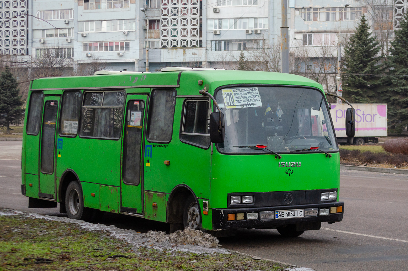 Днепропетровская область, Богдан А091 № AE 4830 IO