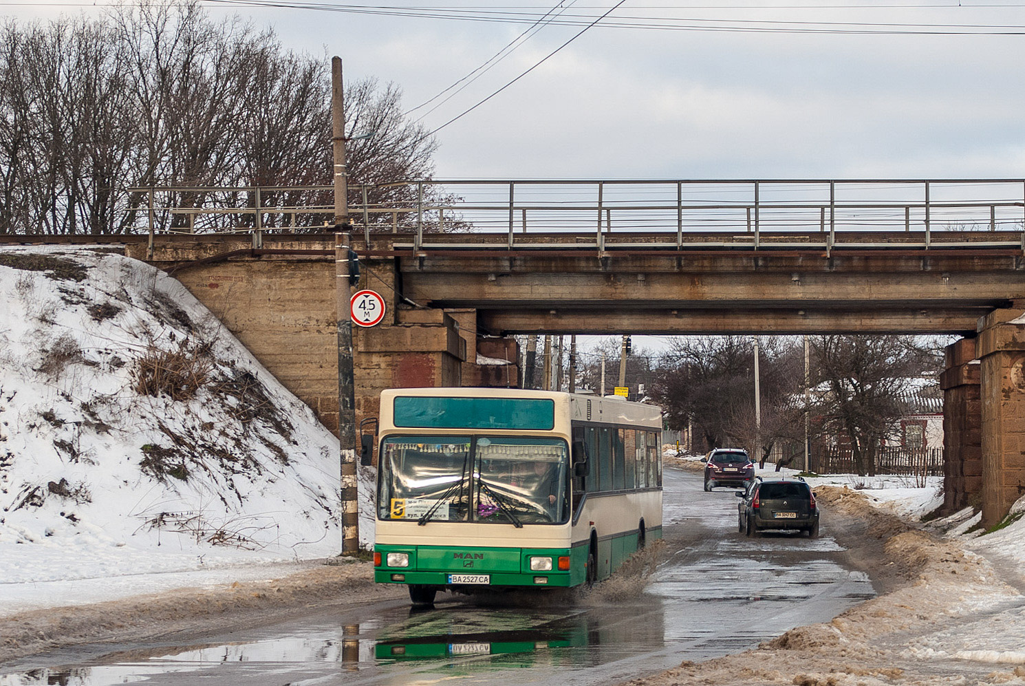 Кировоградская область, MAN A12 EL222 № BA 2527 CA