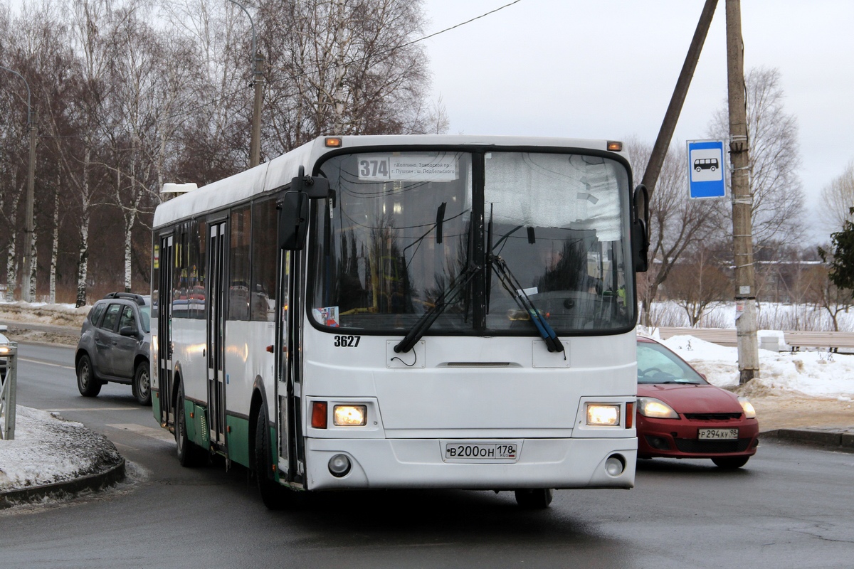 Санкт-Петербург, ЛиАЗ-5293.60 № 3627