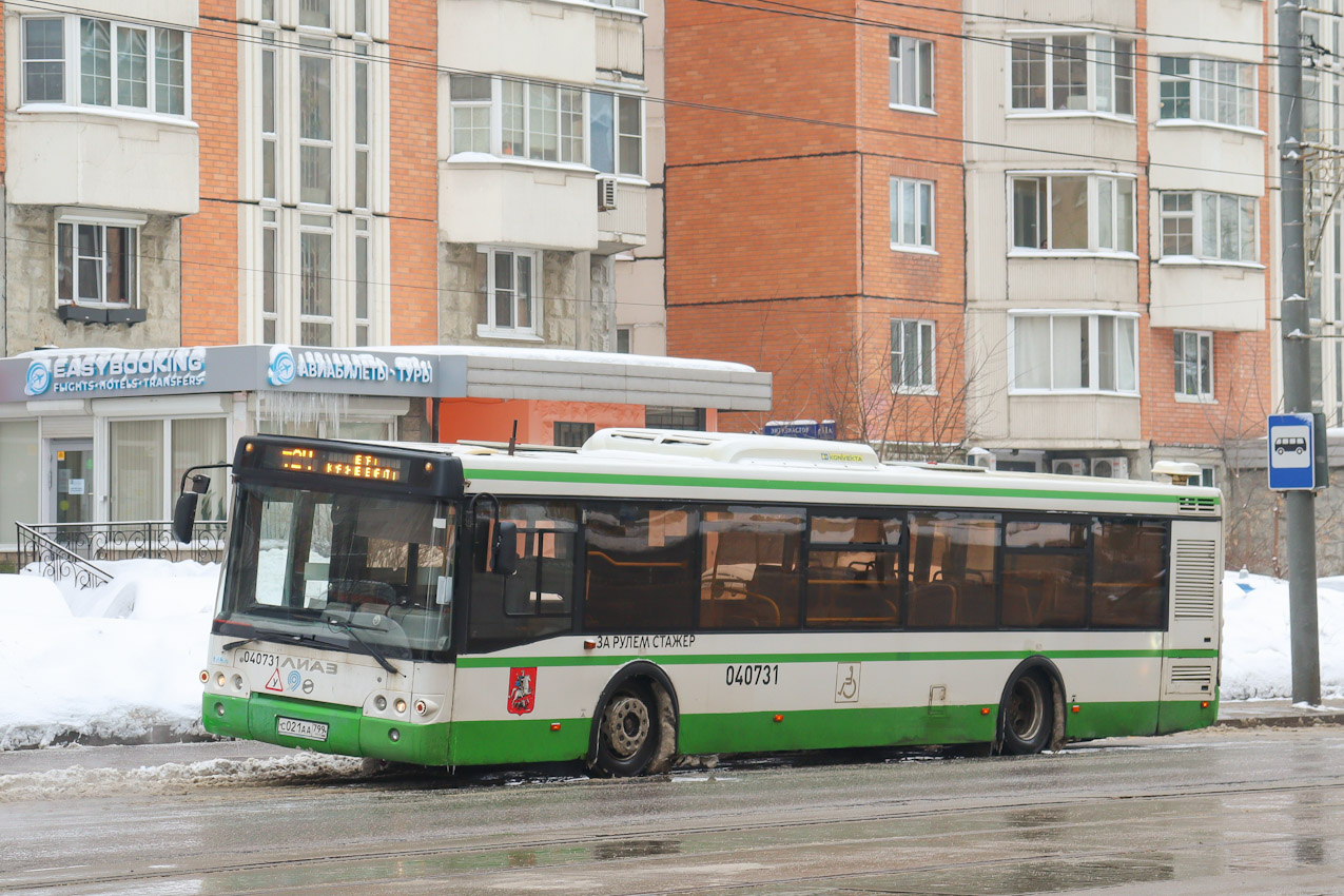 Moskau, LiAZ-5292.22-01 Nr. 040731