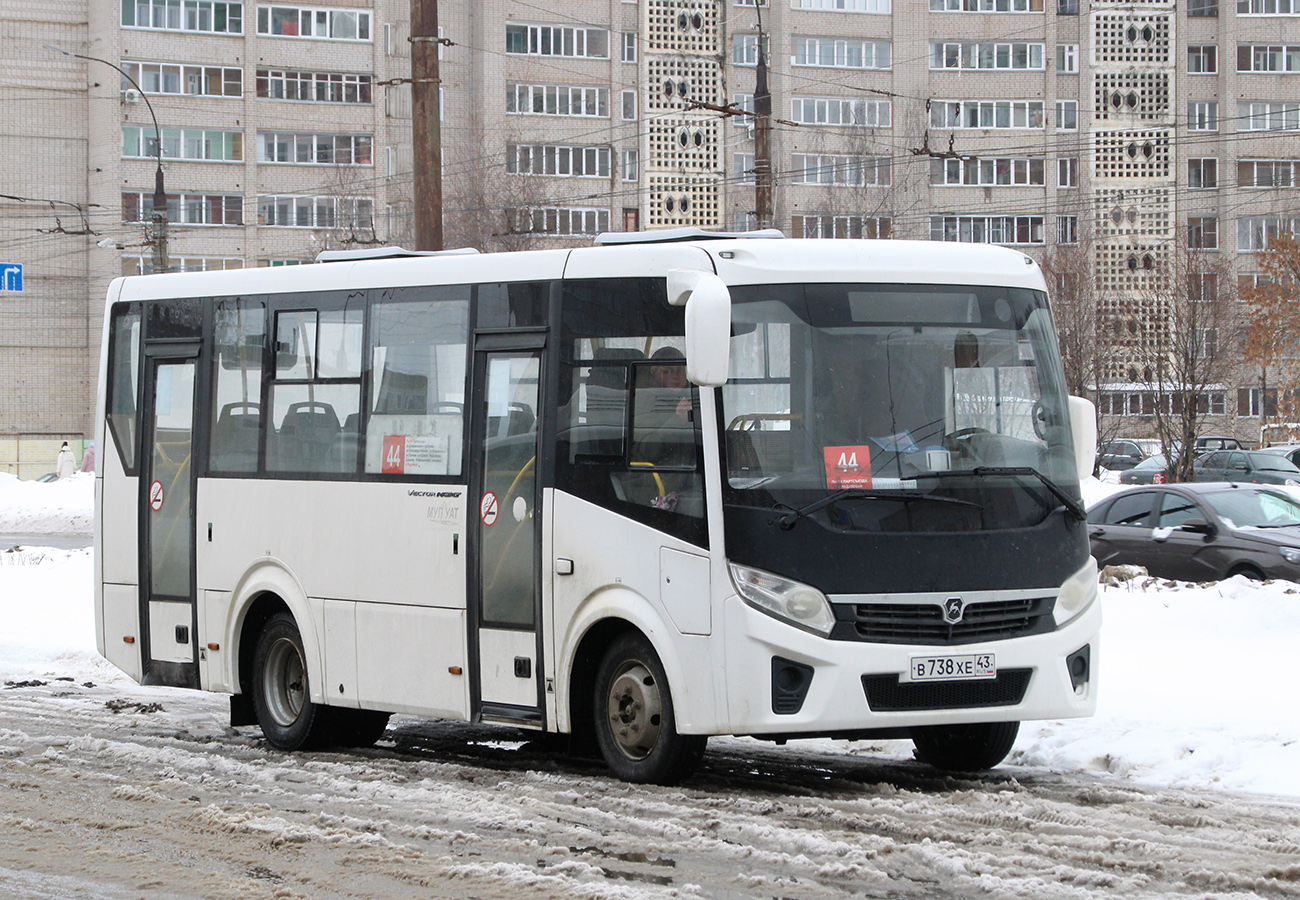 Кировская область, ПАЗ-320405-04 "Vector Next" № В 738 ХЕ 43