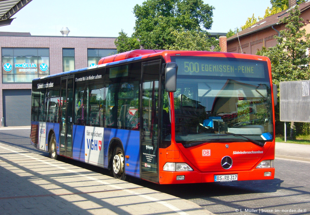 Нижняя Саксония, Mercedes-Benz O530Ü Citaro Ü № 317