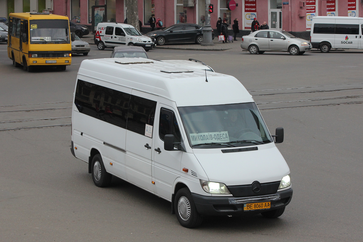 Николаевская область, Mercedes-Benz Sprinter W903 313CDI № BE 8060 AA