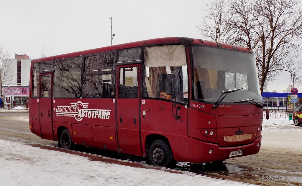 Гродненская область, МАЗ-256.170 № 011588