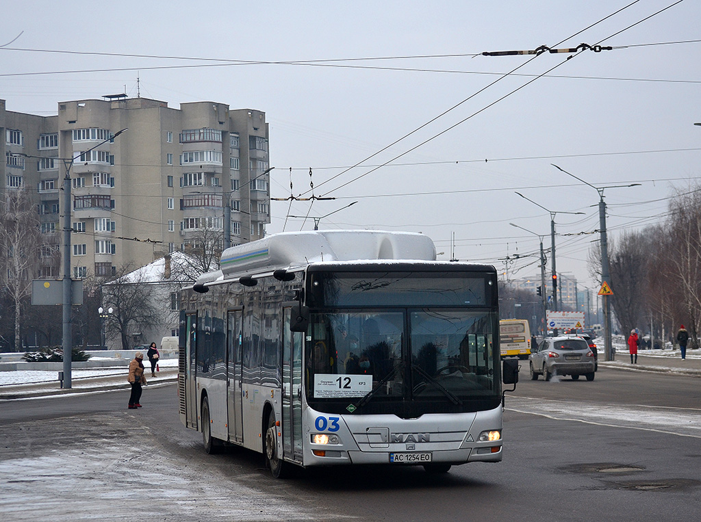 Волынская область, MAN A21 Lion's City NL313 CNG № 03