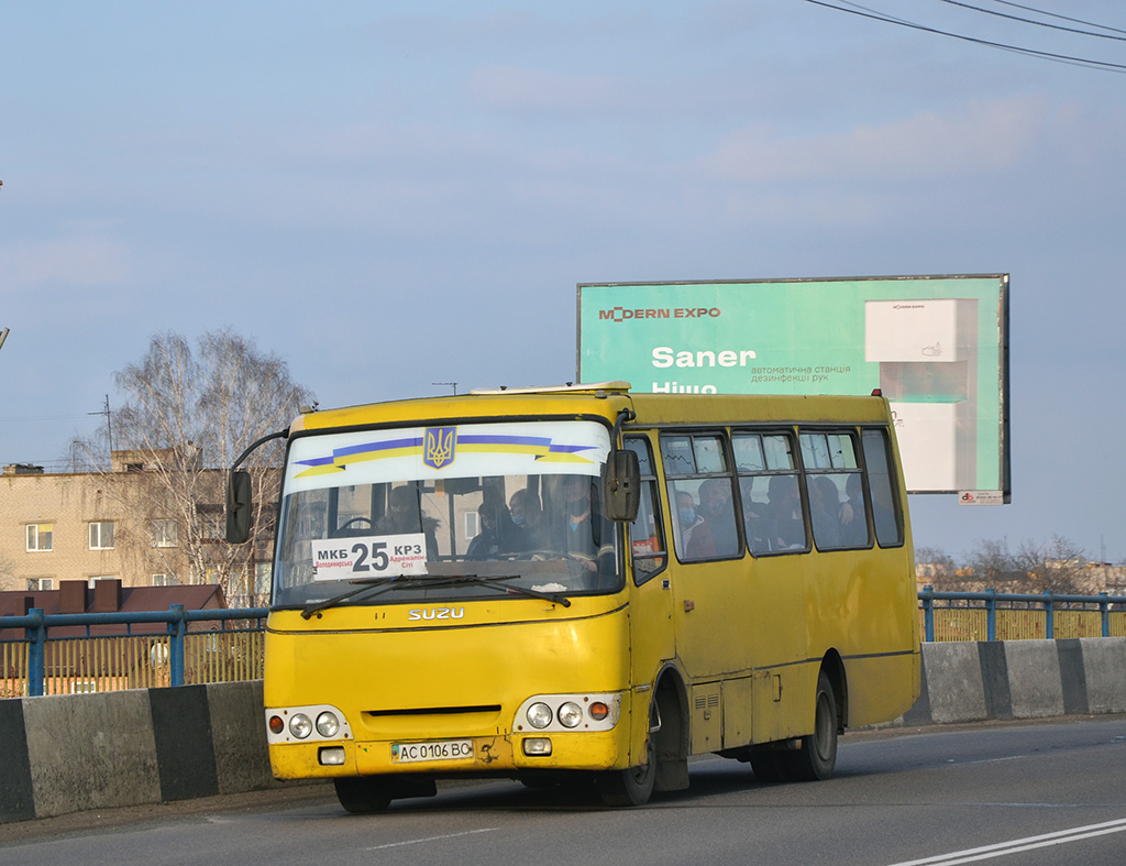 Volyňská oblast, Bogdan A09201 (LuAZ) č. AC 0106 BC