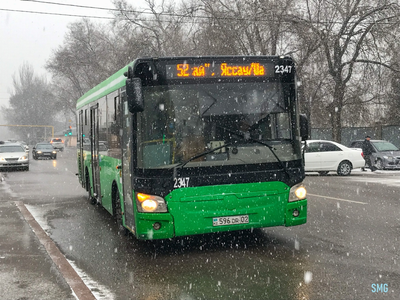 Алматы, ЛиАЗ-4292.60 (1-2-1) № 2347